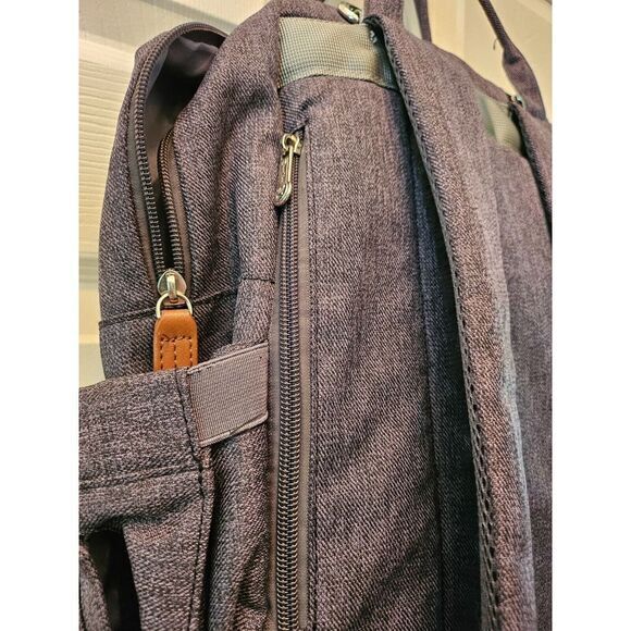 Ruvalino Diaper Bag Grey Gender Neutral Backpack Bag - Picture 6 of 13